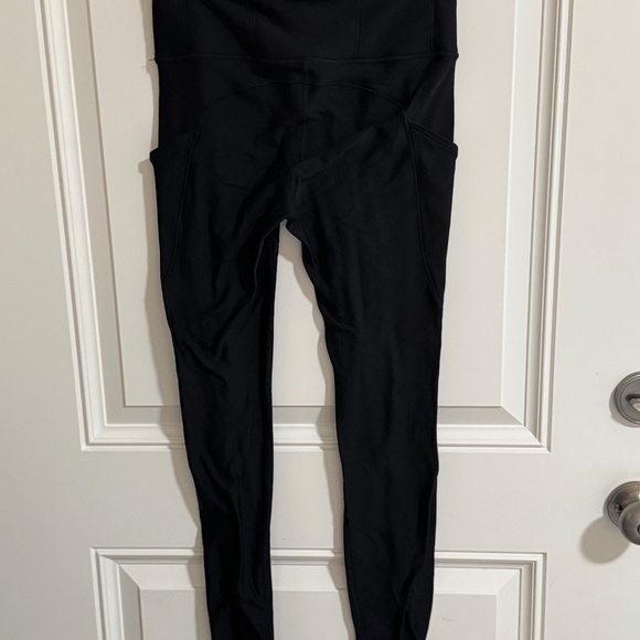 EUC Wunder Train High-Rise Tight with Pockets 25" fleece size 6 - Picture 6 of 6